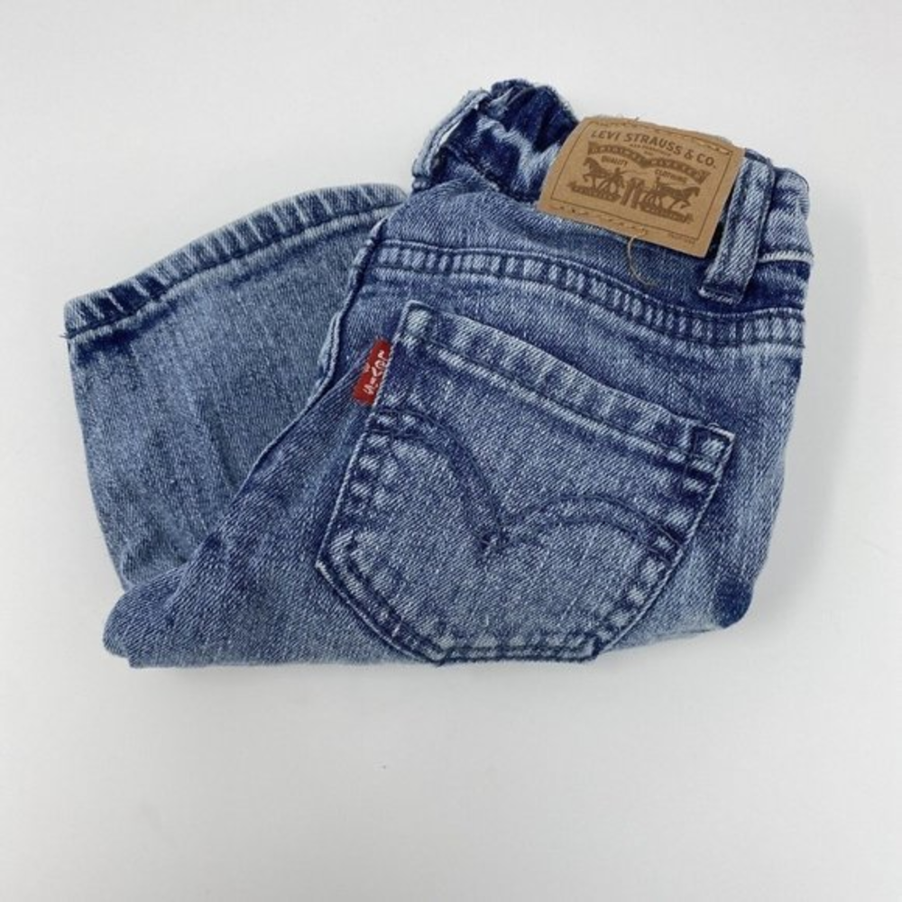 LEVIS Bermuda Blue‎ Denim Shorts Toddler Size 4 Regular